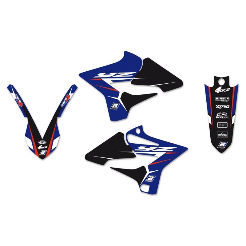 Kit déco et Housse BlackBird Dream Graphic 4 Yamaha YZ 125 250cc 15