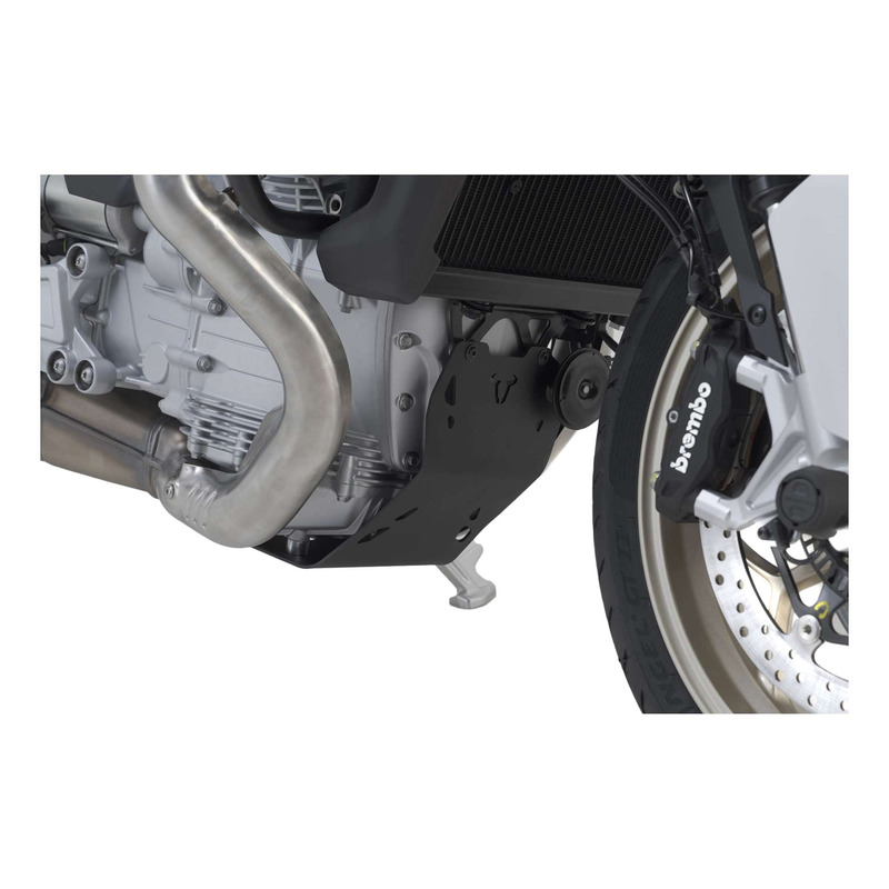 Sabot moteur SW Motech noir Moto Guzzi V100 Mandello 22 23 Pièces