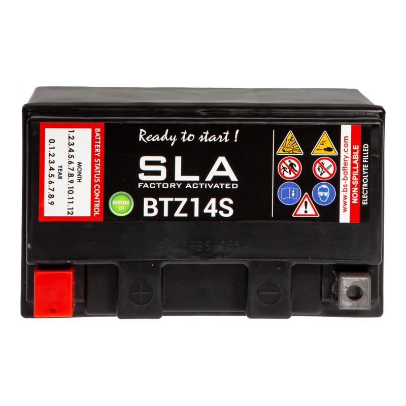 Batterie BS Battery BTZ14S 12V 11 8Ah SLA activée usine Pièces