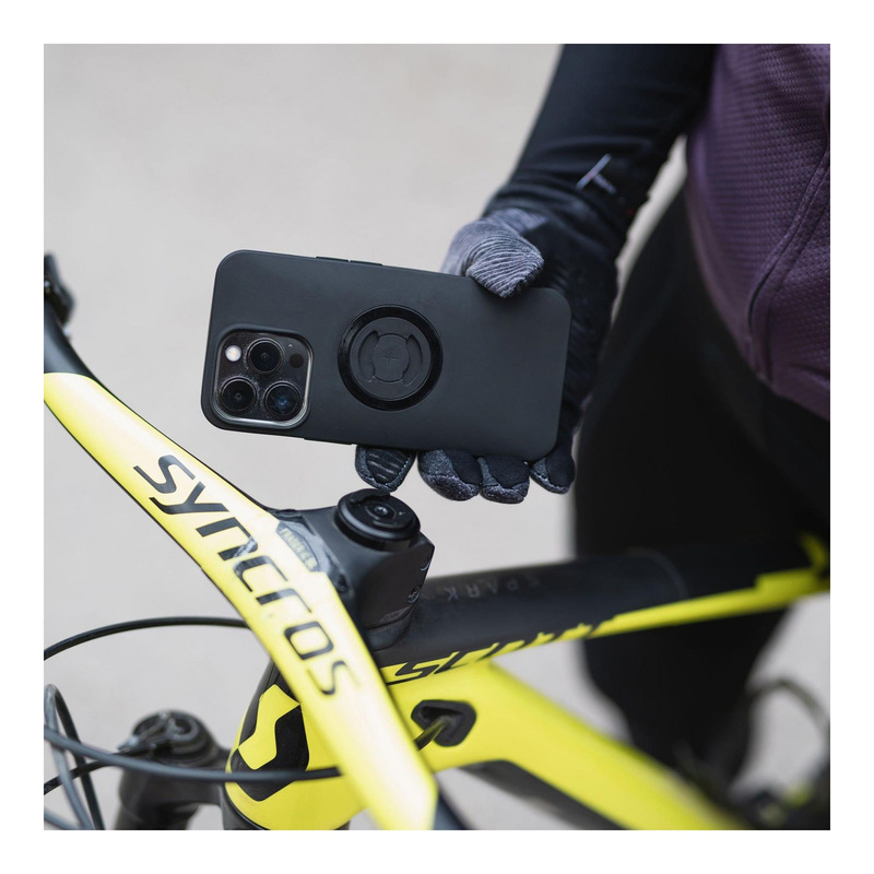 Support téléphone capot direction vélo SP Connect SPC Micro Stem Out