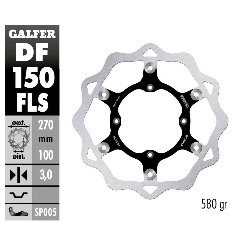 Disque De Frein Galfer Wave Flottant Oversize X Mm Df Fls Pi Ces