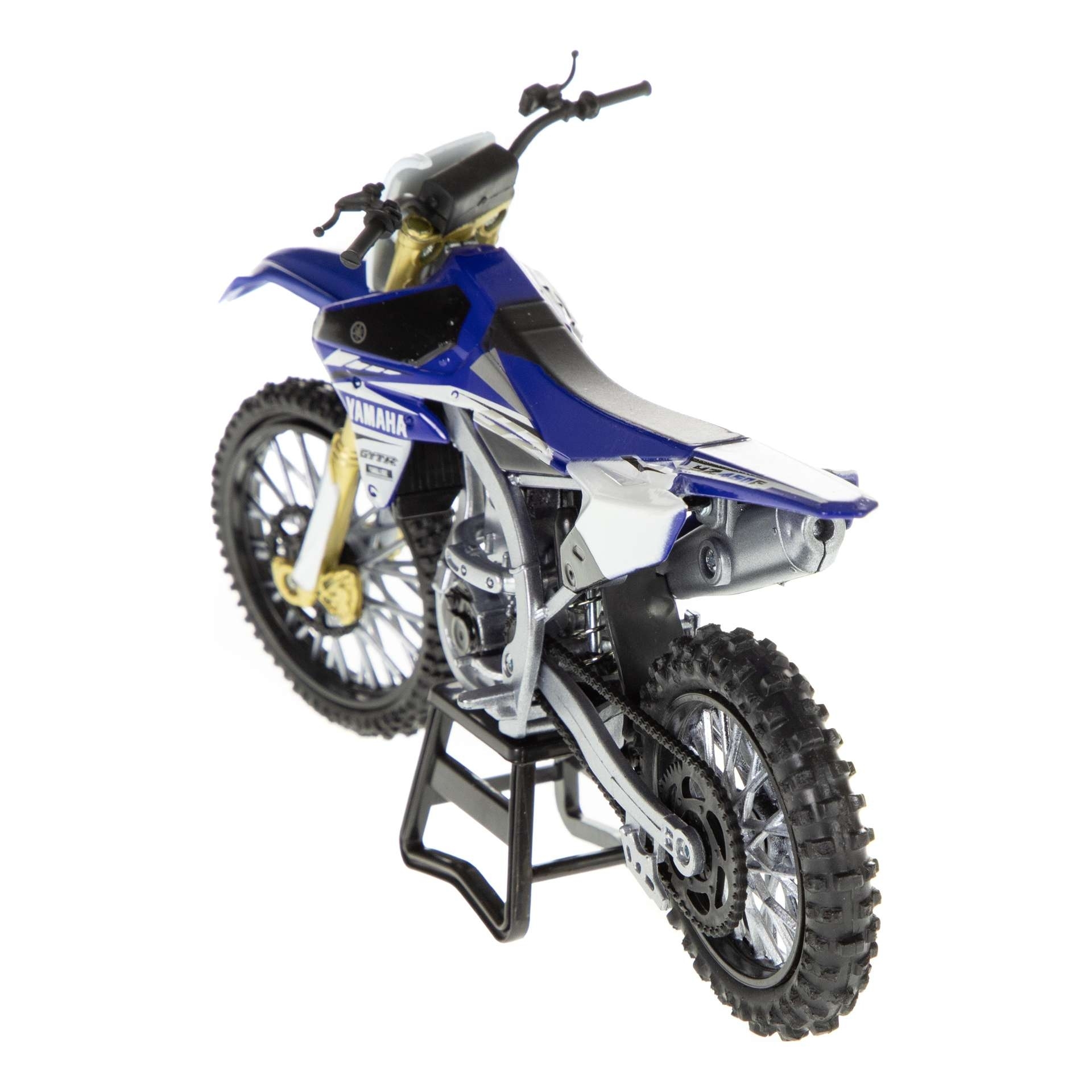 Moto Miniature New Ray Yamaha 450 YZF 2017 1 12 Bleu Accessoire