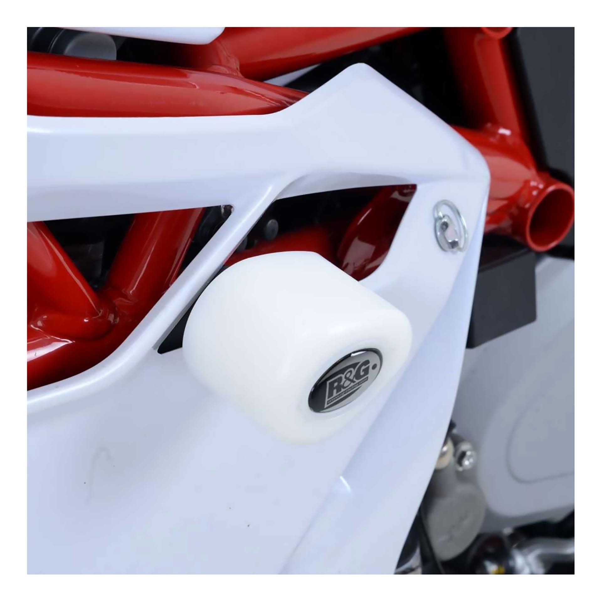 Tampons De Protection R G Aero Yamaha R Blanc