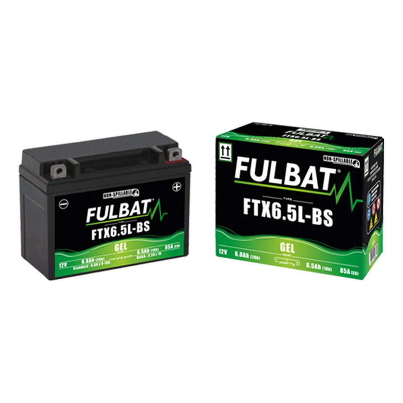 Batterie FTX6 5L BS Fulbat 12V 6 8Ah GEL Pièces Electrique sur La