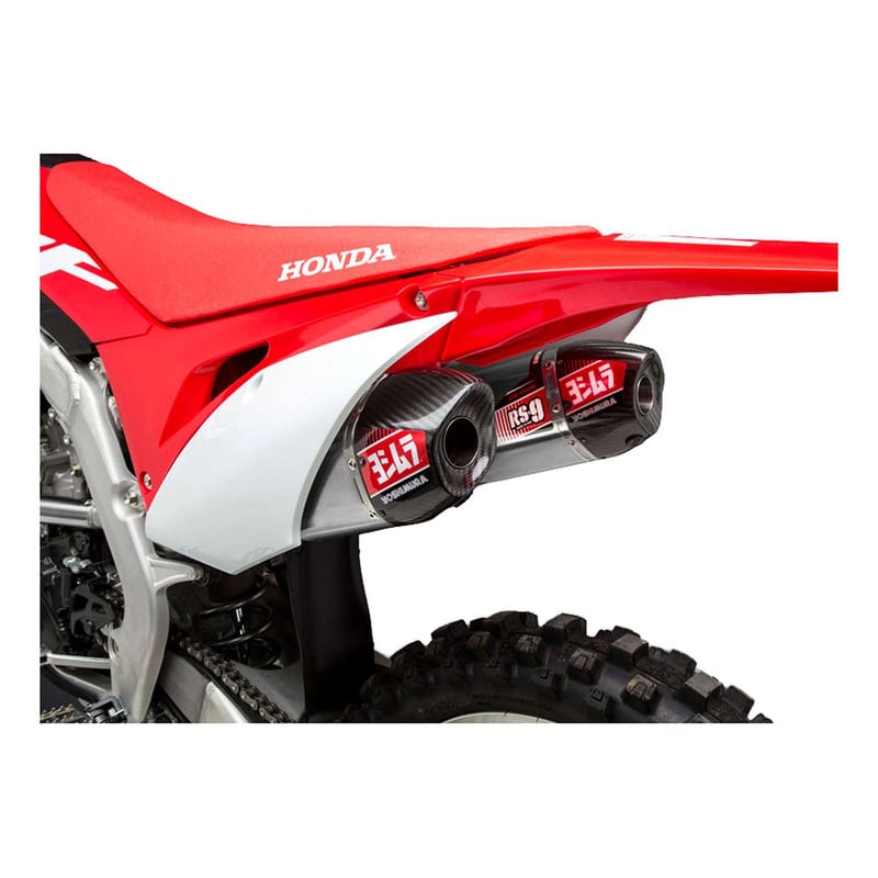 Ligne déchappement complète Yoshimura RS 9E Alu Carbone Honda CRF