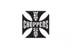 Autocollant WEST COAST CHOPPERS Noir