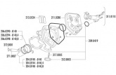 Cylindre Culasse D.40 Polini Sport Fonte Speedfight Lc 50cc
