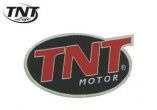 Autocollant Logo TNT MOTOR 7X4 cm Encollage Arrière