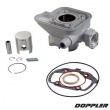 Cylindre piston D.40 Doppler Alu S1R Ludix Blaster Jet Force carburateur H2o 50cc