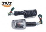 Clignotants sur tige longue verre transparent (x2)