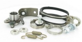 Pot Leovince V6 silencieux Titane Derbi GPR - Gilera GP (passage bas)