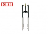 Fourche EBR Peugeot Fox noire/grise