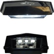 éclaireur à Led 12v Plaque immatriculation Homologué Noir