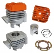 Cylindre Culasse D.40,2 Furytech Alu Booster 50cc