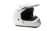 Casque Off-Road Victoria Bull VB Blanc Uni