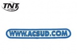 Autocollant Logo ACSUD.COM Encollage Arrière