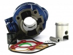 Cylindre piston D.40 Carenzi Fonte AM6 Bleu 50cc