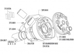 Cylindre Culasse Polini Evolution 40,2 Alu AM6