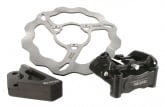 Kit disque frein plaquettes Galfer 220 mm Nitro, Aerox