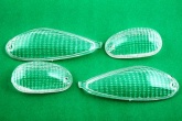 Cabochons Clignotant Blancs (x4) NRG NTT