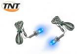 Paire de leds TNT cristal bleu à visser