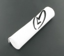 Mousse de guidon BCD Blanche Logo Noir