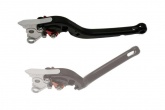 Levier gauche repliable anodisé noir pour yamaha t-max 500 03-11