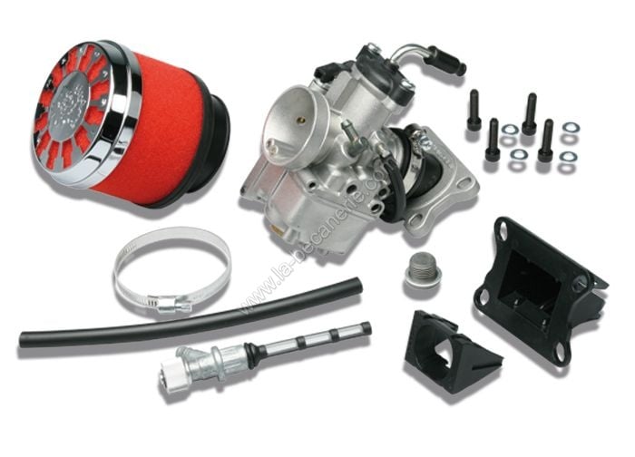 Kit Carburateur Malossi Vhst 28 Bs Mhr Team Pour Am6 Derbi