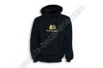 Sweat-shirt Malossi avec capuche noir