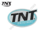 Autocollant logo tnt original 7x4 cm encollage arri�re