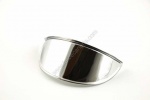 Casquette de phare ronde chrom�e 