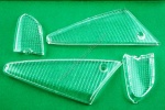 Cabochons Clignotant Blancs (x4) Aprilia SR