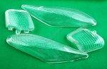 Cabochons clignotant blancs (x4) Booster Next et Rocket