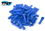 Manchon � Sertir Bleu ( 50 Pi�ces )