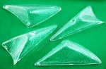 Cabochons clignotant blancs (x4) speedfight 1 & 2