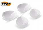 Cabochons Clignotant Blancs (x4) Malaguti F12 2006>