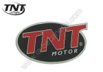 Autocollant logo tnt motor 7x4 cm encollage arri�re
