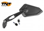 R�troviseur plastique noir reversible universel m8/m10 homol  ce