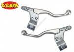Jeu de frein alu chrom� Poli
