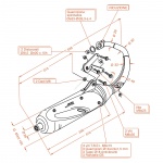 Pot Sito PEUGEOT Speedfight 1 50 de 1997 � 1999 