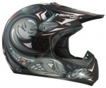 Casque cross hebo crazx noir