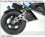 Triangle de fixation �chappement Polini Piaggio Zip 