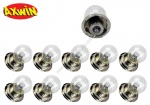 Ampoule de phare avant blanche colerette 6v 15w (p26s)