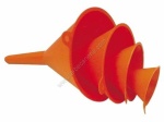 Entonnoirs petits mod�les orange (x4)