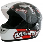 Casque integral victoria bull bd noir