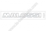 Autocollant Malossi argenté 22 cm