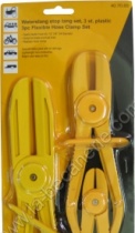 Set de 3 pinces pour durite