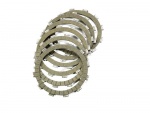 Kit disques garnis pour minarelli aprilia rs, rieju rr,rs1, yamaha tzr 50 97-05