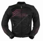 Blouson Textile Furygan Aspi Lady Vented Violet Femme