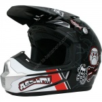 Casque off road victoria bull bd noir